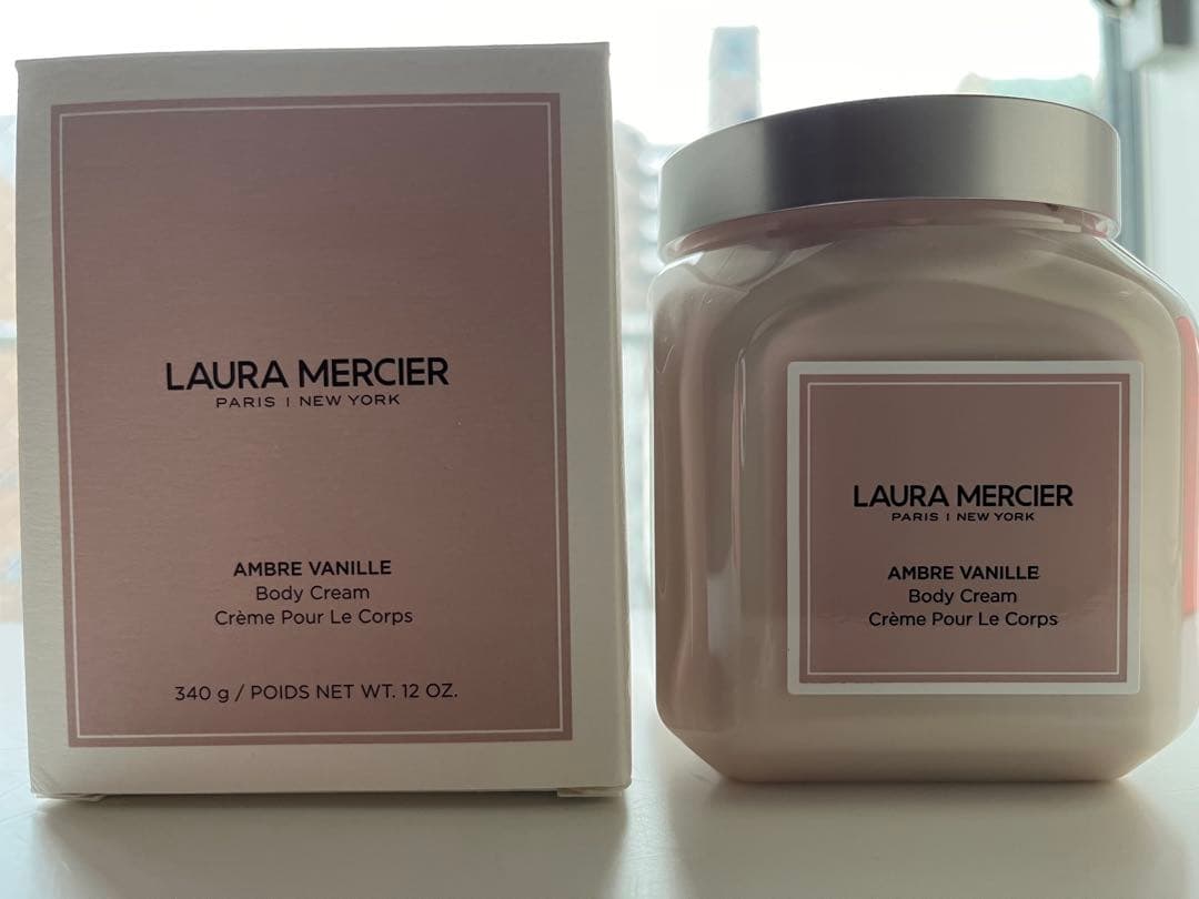 【5/16までお値下げ】ローラメルシエ アンバーバニラ ボディクリーム 340g ローラ メルシエ / ホイップトボディクリーム アンバーバニラ 340gの