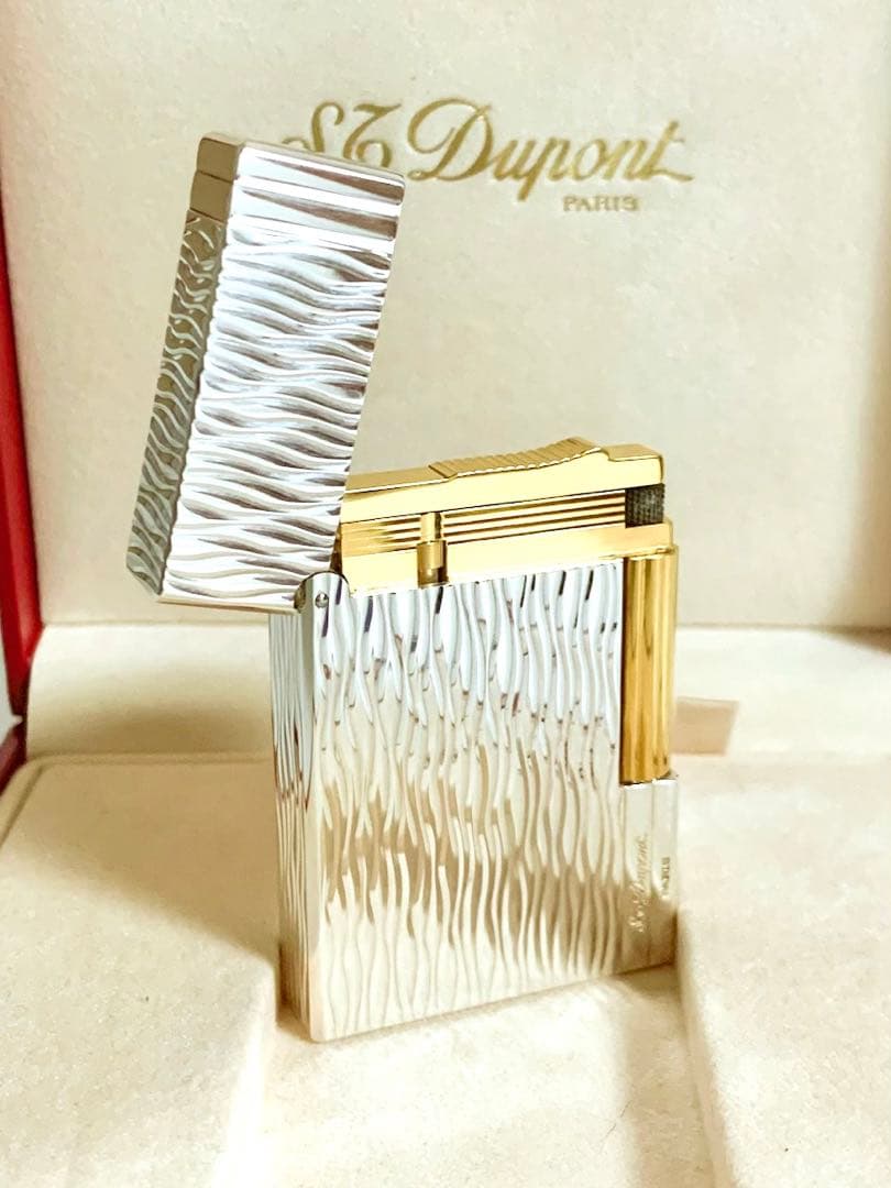 【快音】S.T.Dupont デュポン ガスライター ギャッツビー 18101