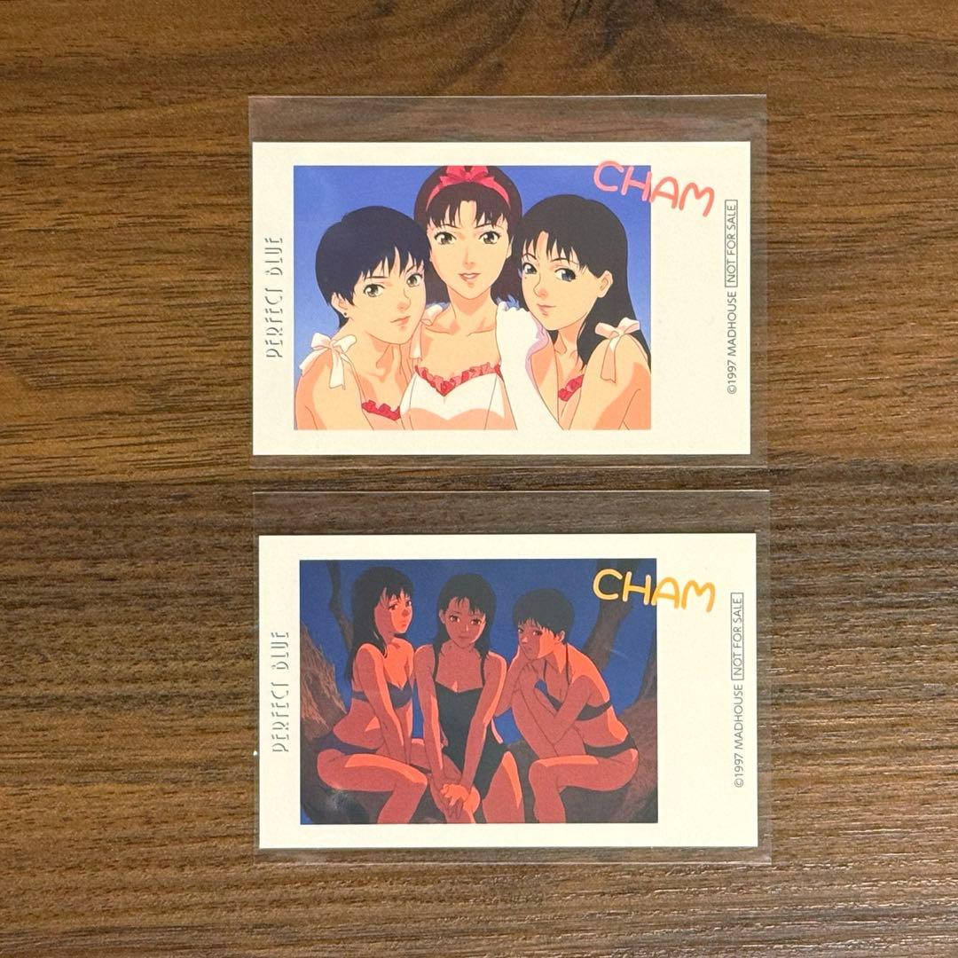 PERFECT BLUE パーフェクトブルー チェキ風カード 今敏 正規品 希少