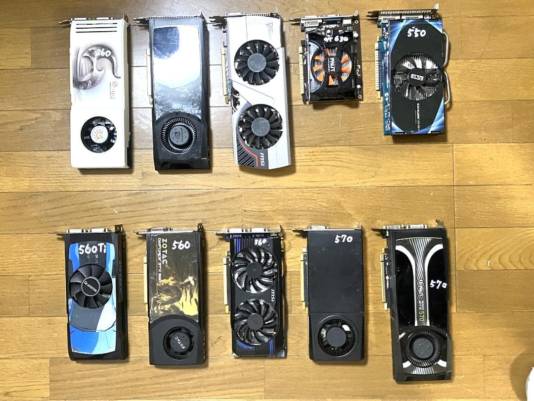 GTX570（代表例）ジャンク10枚セット 動作未確認含む - メルカリ