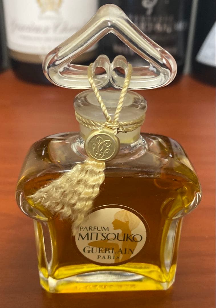 希少・ヴィンテージ】ゲラン ミツコ パルファム 30ml 扇ボトル 箱付き