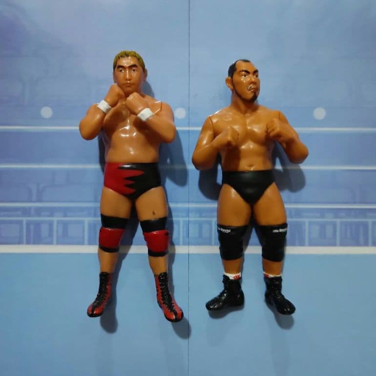 大谷晋二郎　高岩竜一　プロレスフィギュアセット プロレスリングZERO1】＜大谷晋二郎＆高岩竜一25周年記念試合＞藤波