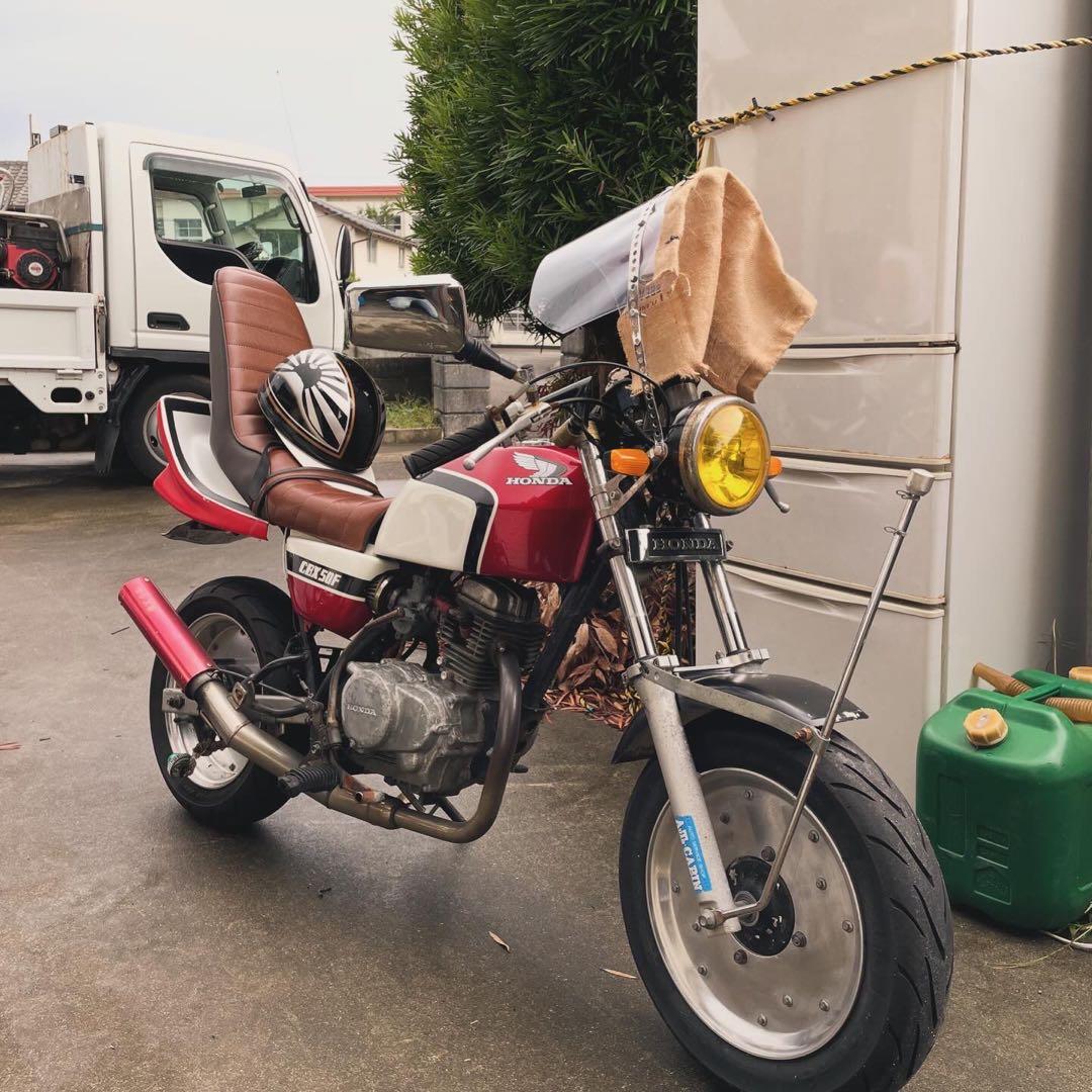 エイプ50用 三段シート 40cm - メルカリ