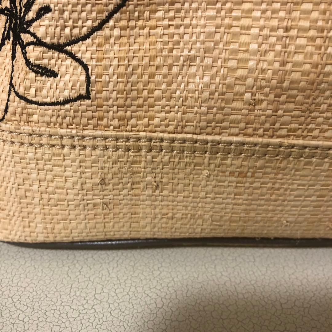 COACHストロートートバッグ フラワーハンプトンズ - メルカリ