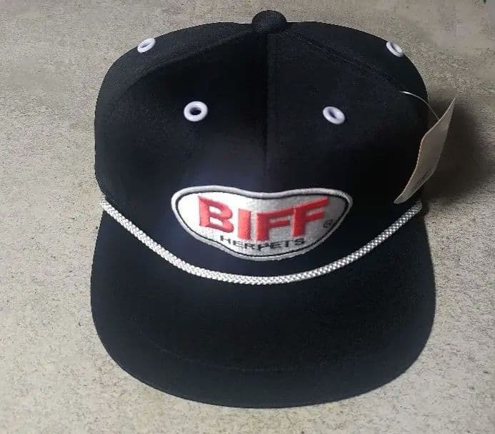 BIFFキャップ 野性爆弾くっきー ぶてぃっく紫歯茎 バック