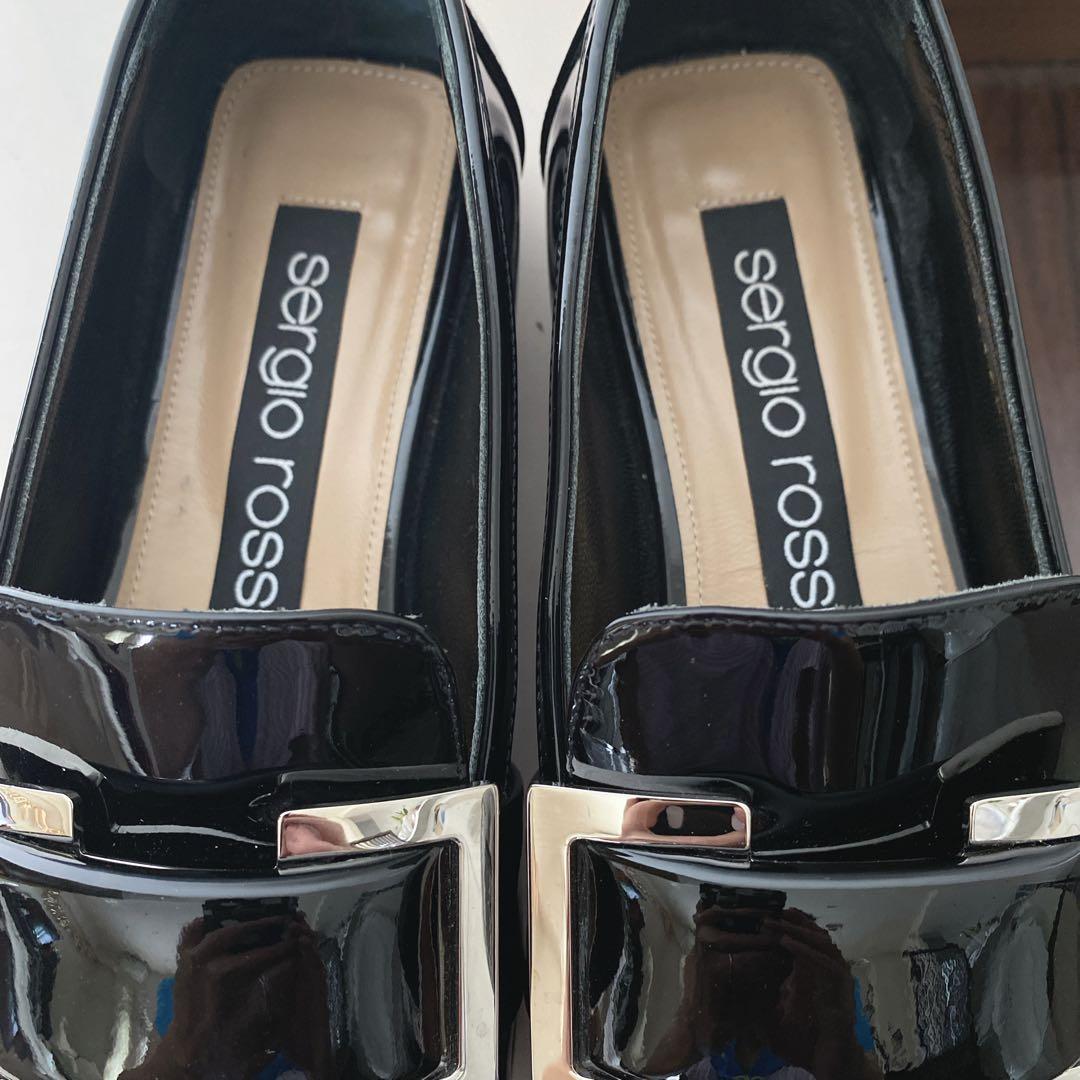 sergio rossi セルジオロッシ パテントローファー36