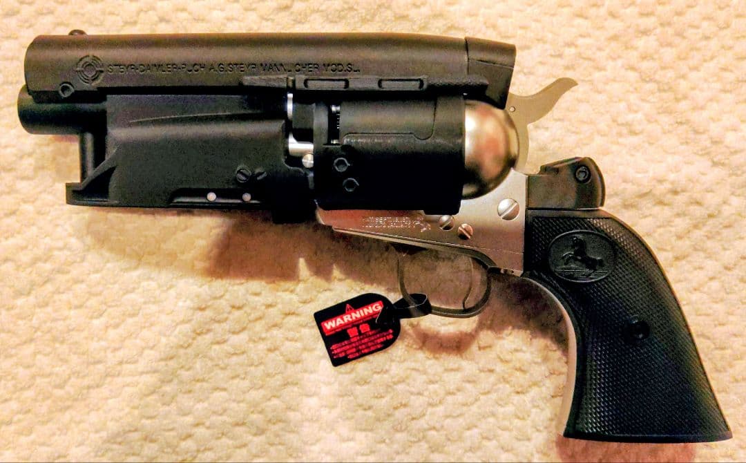 ブレードランナー　デッカードブラスターSAAバージョン A model gun used in Hollywood movies! A must-see for Blade Runner