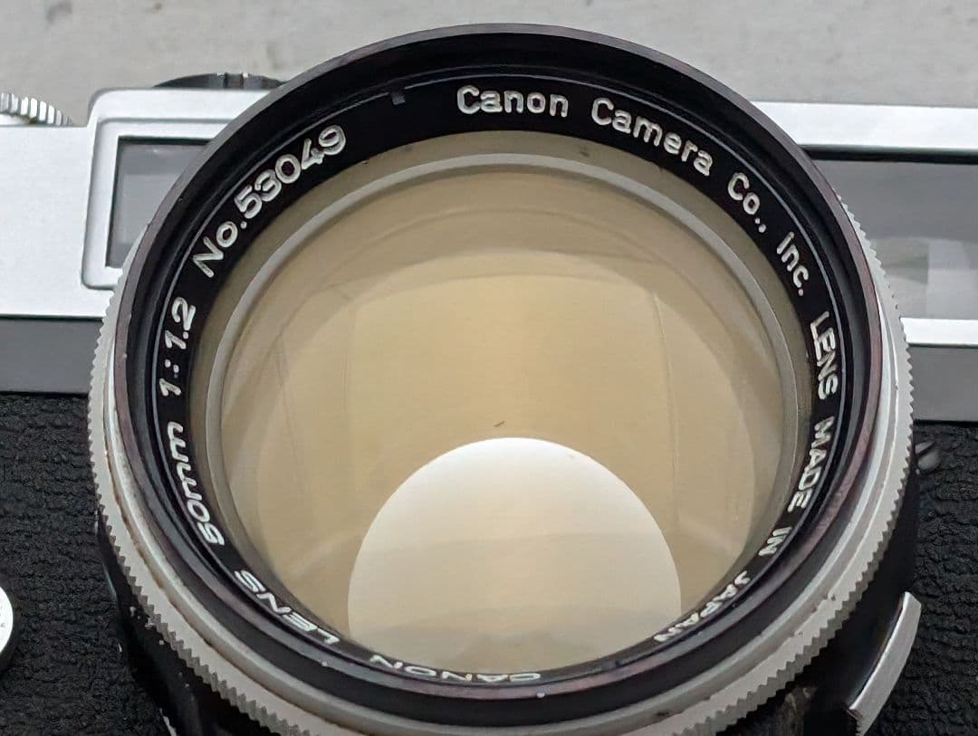 ☆超希少品☆ キャノン 7s ボディ キャノンレンズ 50㎜ F=1:1.2