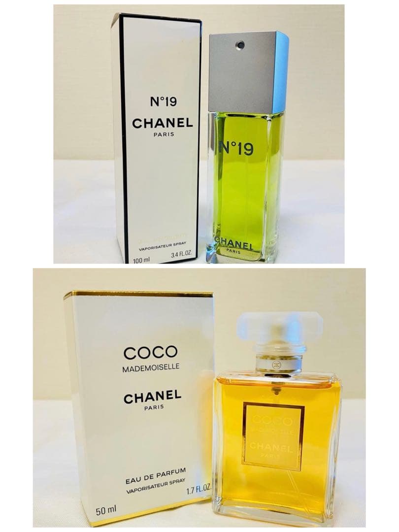 MIYABI2点新品シャネル　N°19 オードトワレ　香水　100ml ② CHANEL（シャネル） NO.19 オードパルファム 100ml 香水 レディース