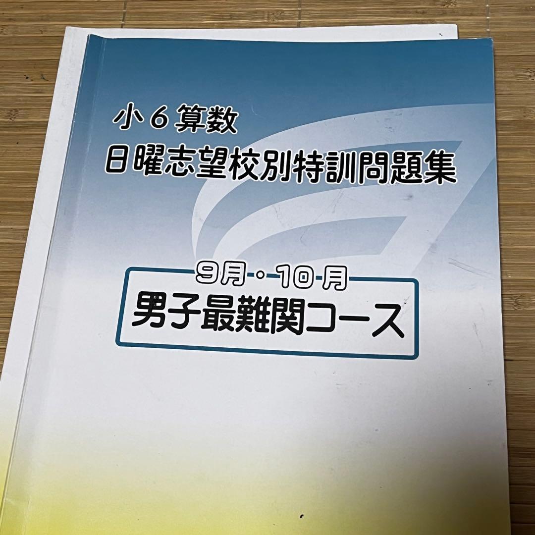 浜学園 最高 【naoki 様専用】浜学園 小6 算数 男子最難関 洛南・