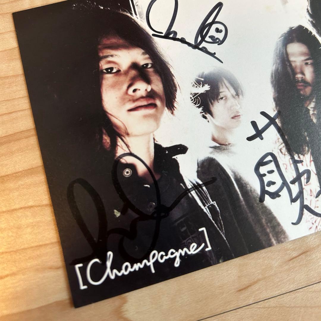 Champagne] Alexandros サイン ポストカード - メルカリ