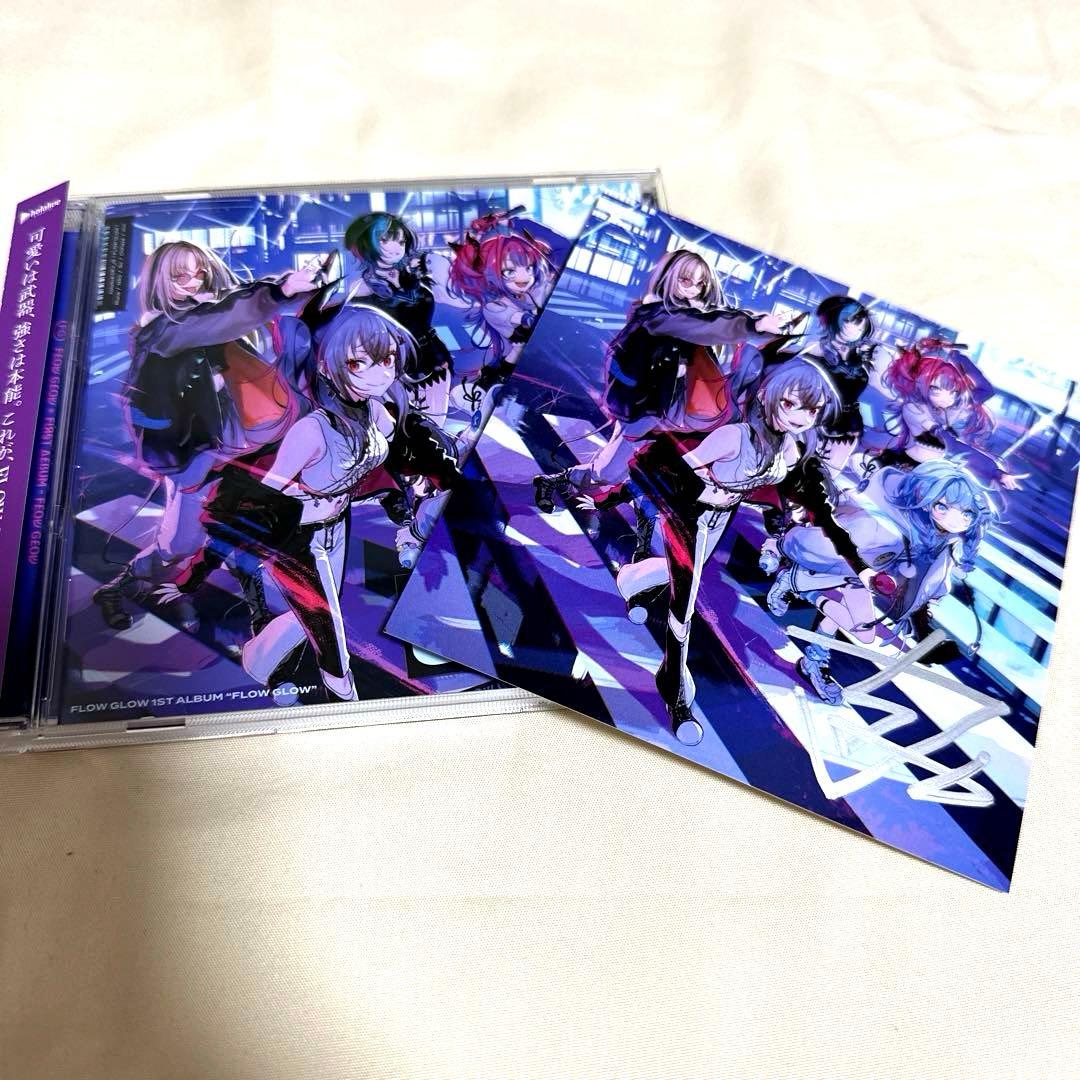 ホロライブ FLOW GLOW 1st アルバム 輪堂千速 直筆サイン - メルカリ
