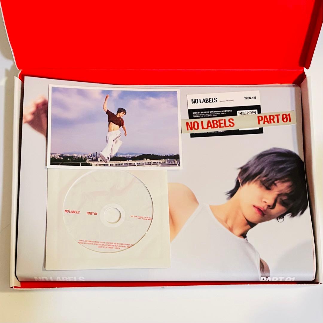 ヨンジュン NO LABELS weverse albums B 開封済み - メルカリ