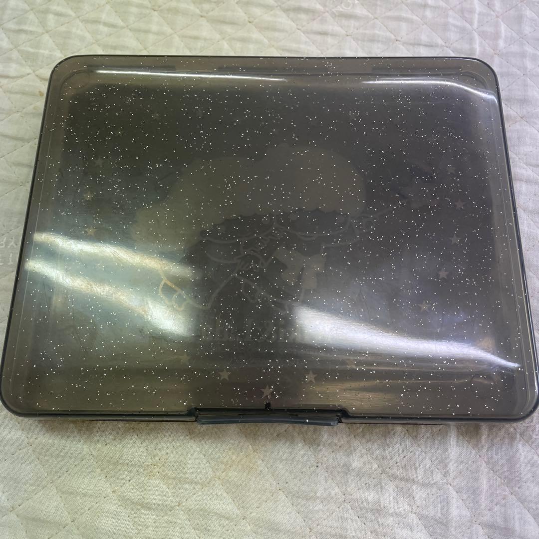 平成レトロ サンリオ キキララ レターセットのケース プラ 2003年