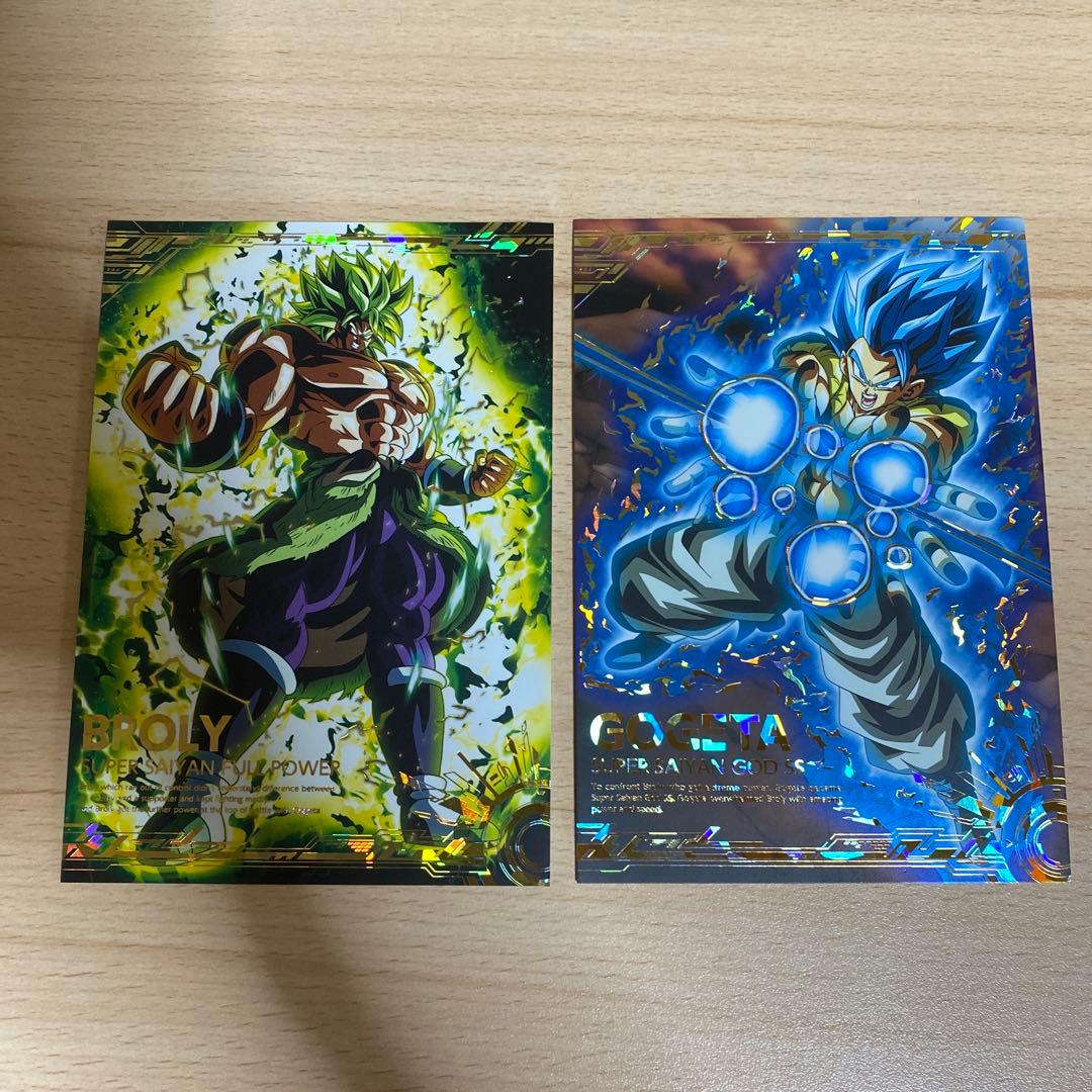 ドラゴンボール ポストカード ゴジータ ブロリー キラカード - メルカリ