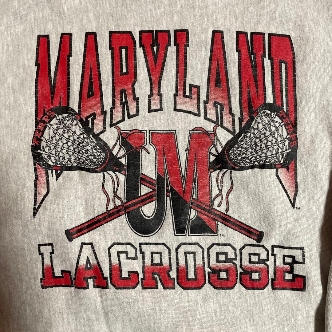 90s 刺繍タグ アメリカ製 バックプリント XXL リバースウィーブ - メルカリ