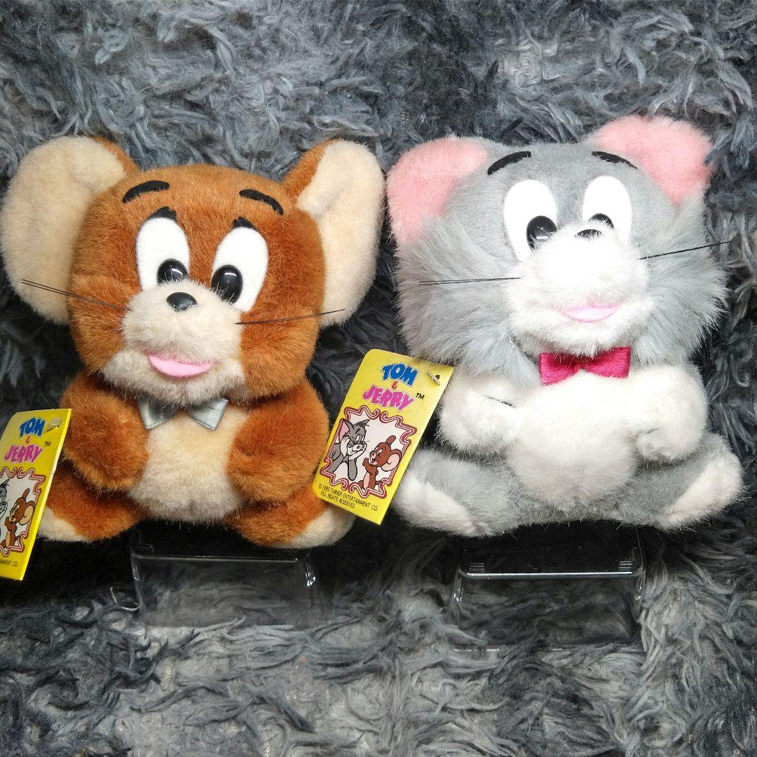 昭和レトロ トム&ジェリー ジェリーぬいぐるみ レア 希少 TOM&JERRY