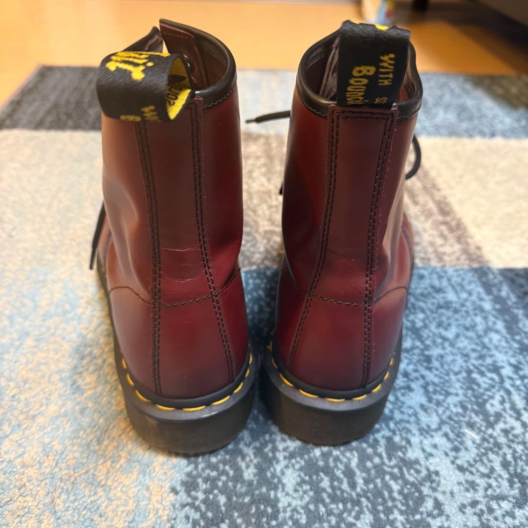 【再値下げ】Dr.Martens 8ホール 26.5cm UK8 チェリーレッド