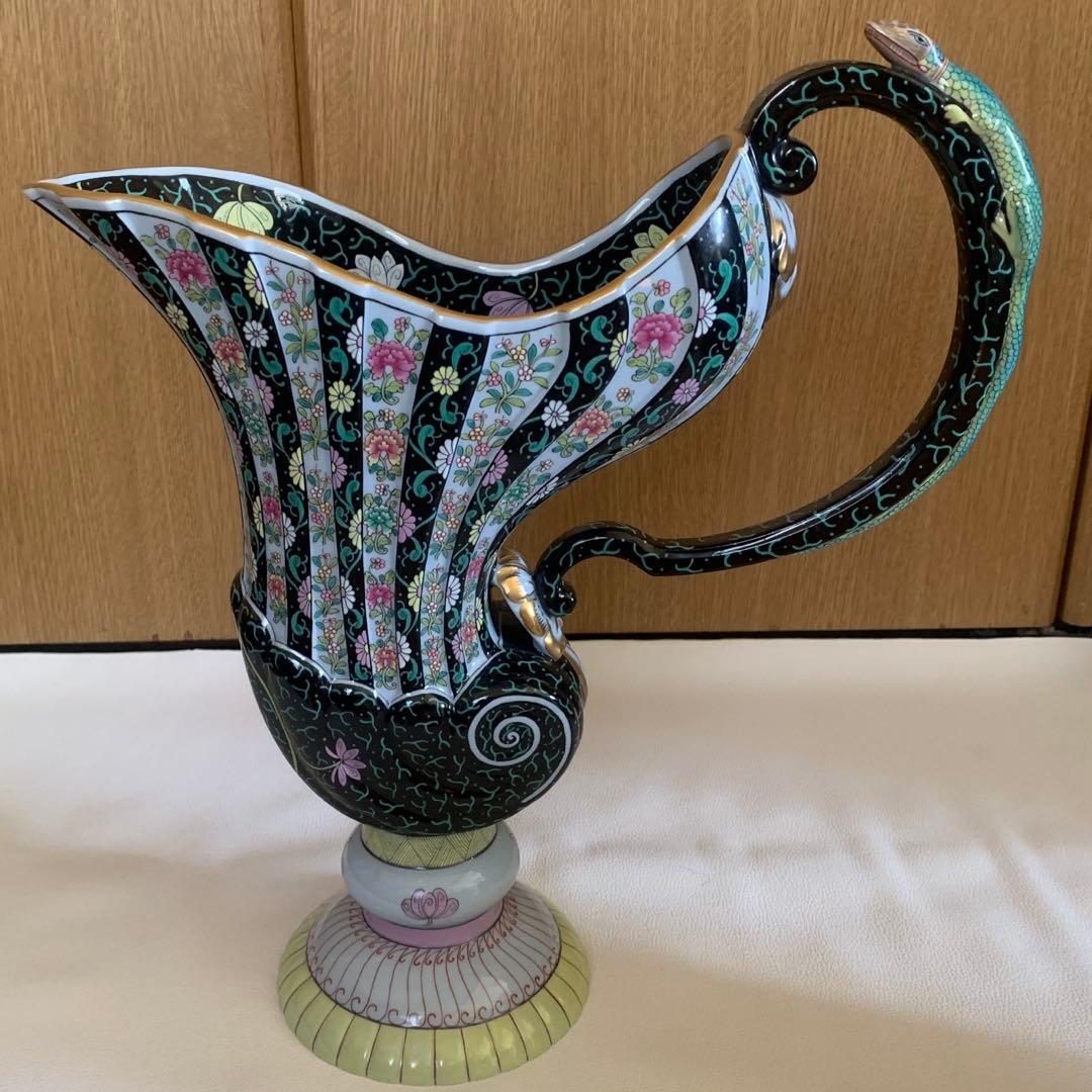 F*u様 希少 ジャグ HERENND シノワズリ 西安の黒 楽天市場】ヘレンド (HEREND) シノワズリ(中国趣味) 西安の黒 SN 03371