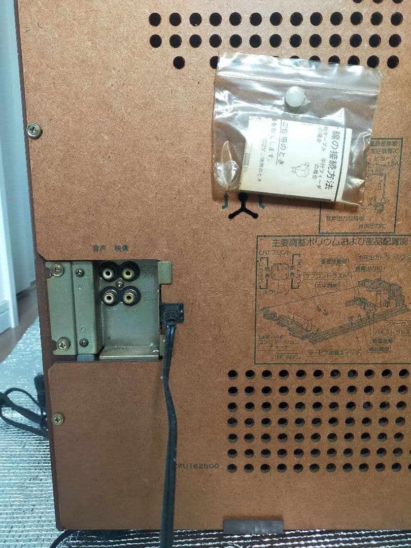 大幅値下☆ナショナルカラーテレビ/美品/当時物/昭和レトロ/音声映像OK