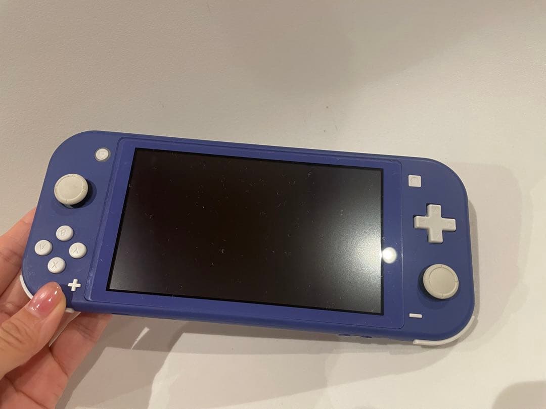 週末限定】美⭐︎任天堂Switch Nintendo Lite ブルー＆充電器付の通販