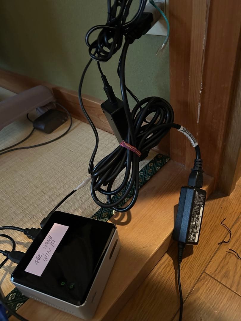 hp LCD 8500 ディスプレイ＆キーボード Intel NUC おまけ