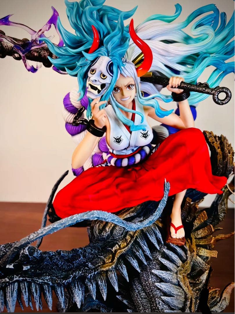 ワンピース ヤマト(大和) ガレージキット フィギュア1/8サイズ - メルカリ