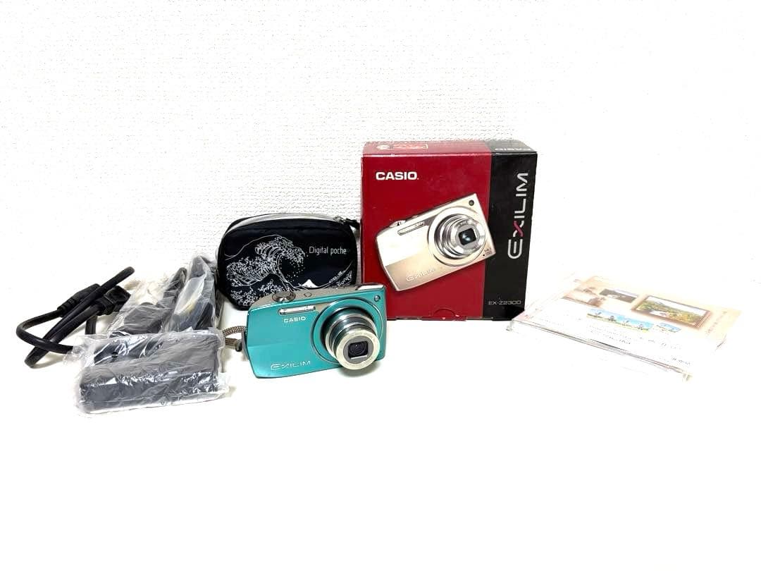 CASIO EXILIM EX-Z2300 デジカメ ブルー 良品 動作確認済 - メルカリ