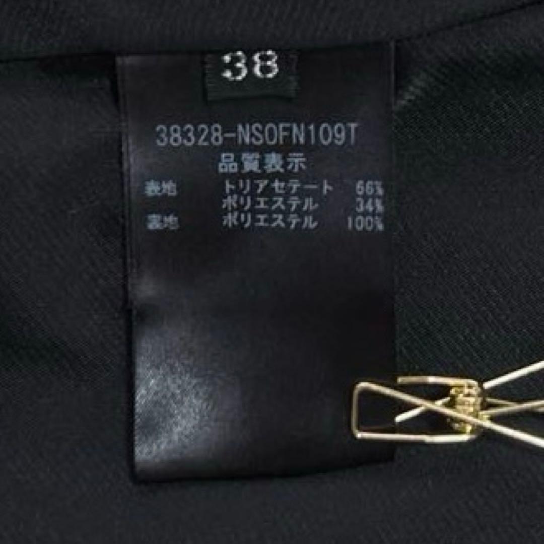 極美品✨フォクシーニューヨーク 現行 サイドギャザードレス フレア