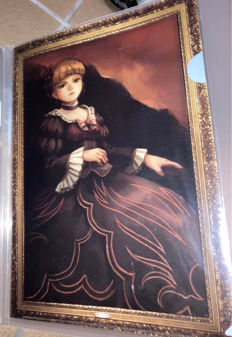 うみねこのなく頃に ベアトリーチェ 肖像画 クリアファイル 未使用②