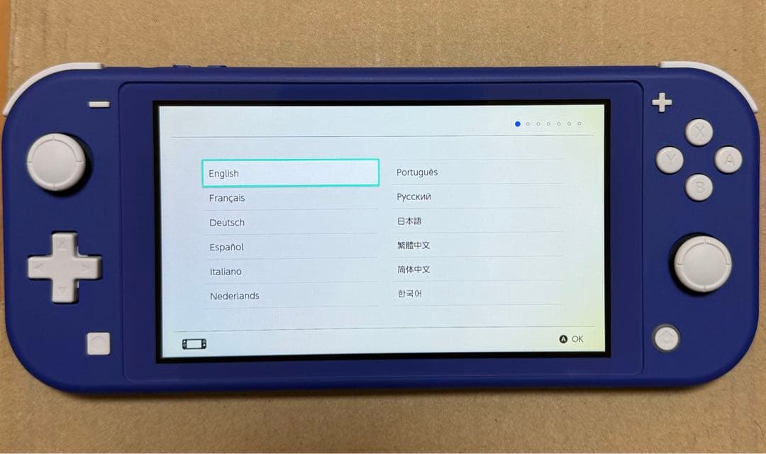 Switch lite スイッチライト ブルー 本体 - メルカリ
