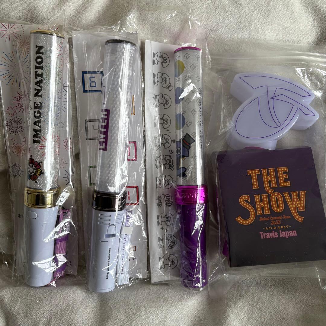 Travis Japan ペンライト 4本セット - メルカリ