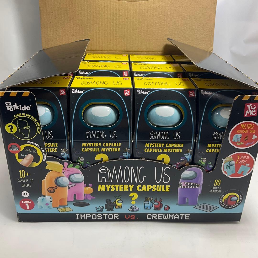 Among Us アモングアス　カプセルフィギュア　ミステリーカプセル　1箱 Amazon.co.jp: Among Us カプセルフィギュア シリーズ1 (BOX) 12個入