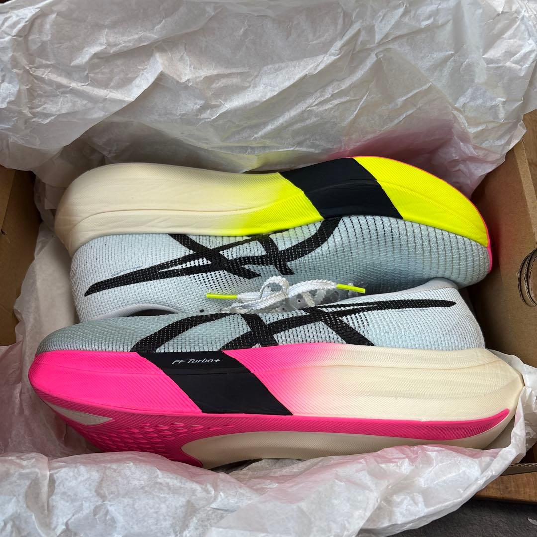 室内試し履きのみアシックス メタスピードスカイパリ 28cm - メルカリ