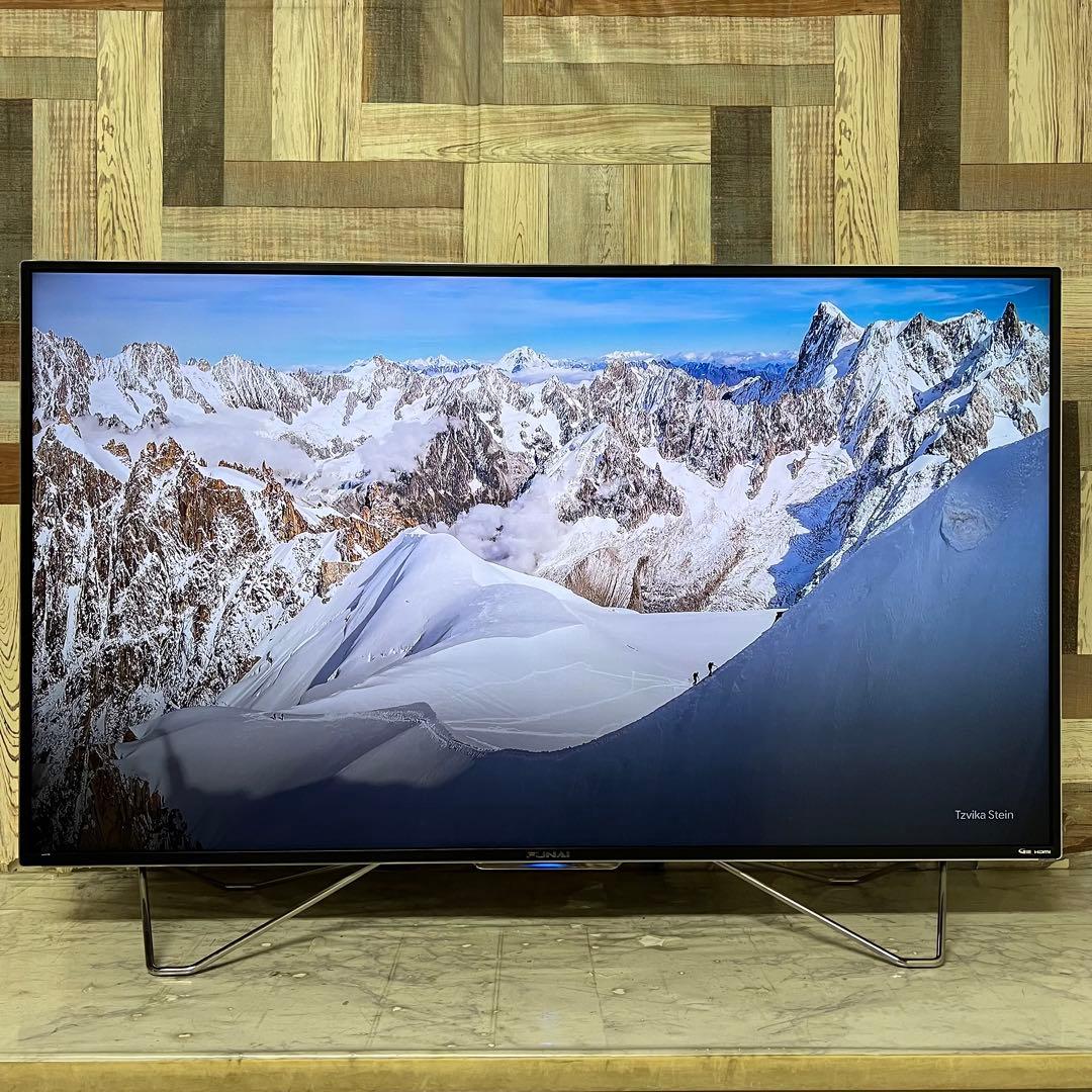 あっこさん専用フナイ49型4K 大容量3TBHDD内蔵YouTube.ネトフリ - メルカリ