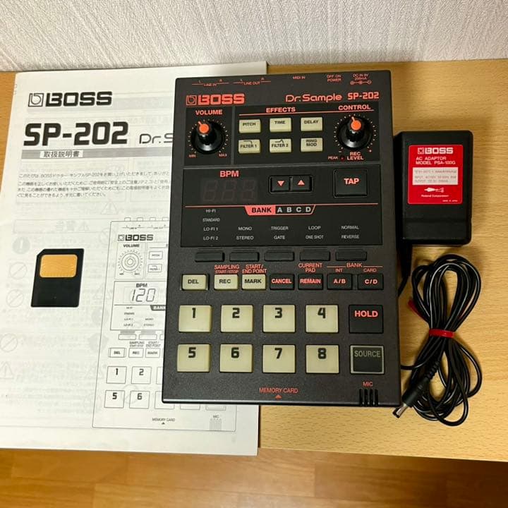 BOSS Dr.Sample SP-202 サンプラー動作確認済み