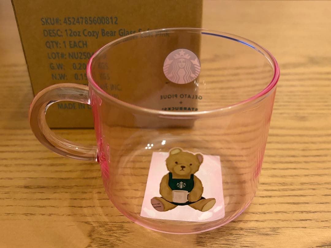 新品 gelato pique STARBUCKS マグカップ ソフトピンク - メルカリ