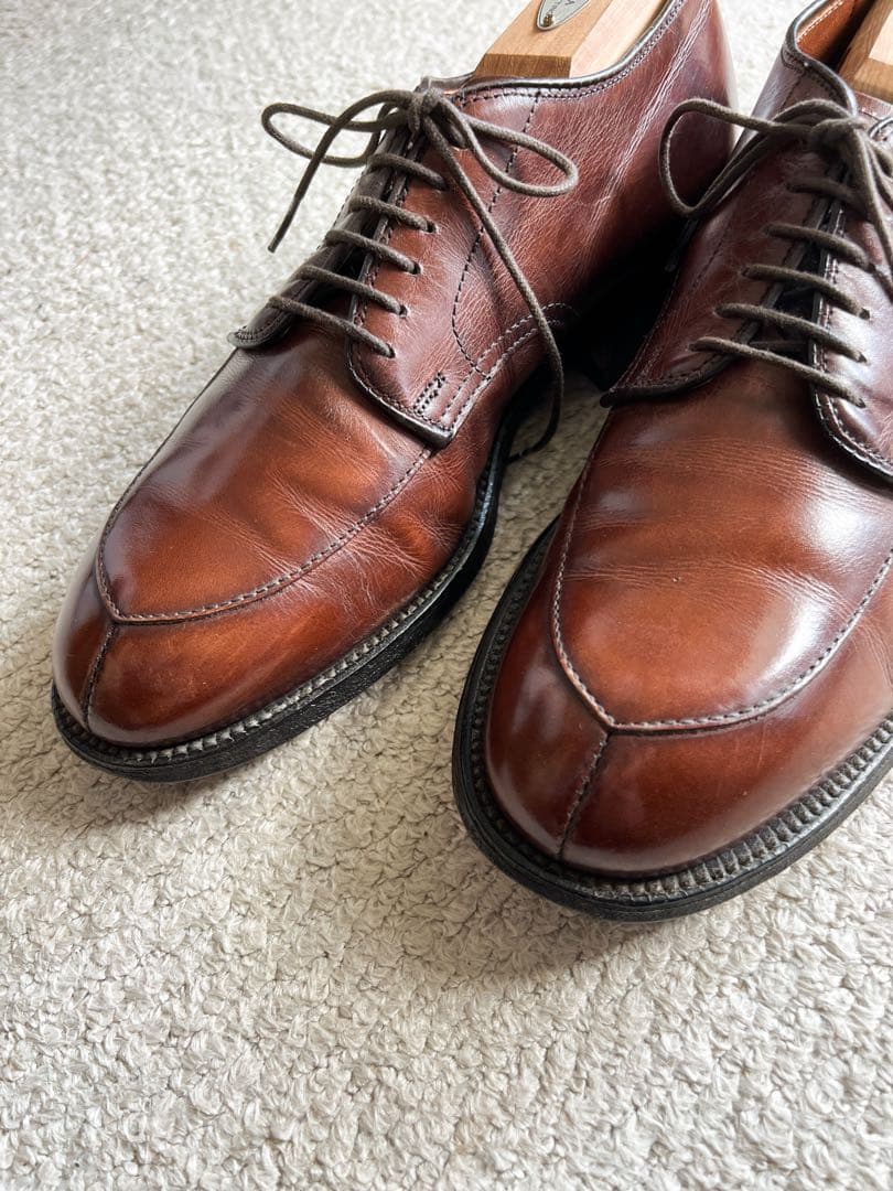 ANATOMICA by Alden V-TIP CALF BROWN 6h - メルカリ