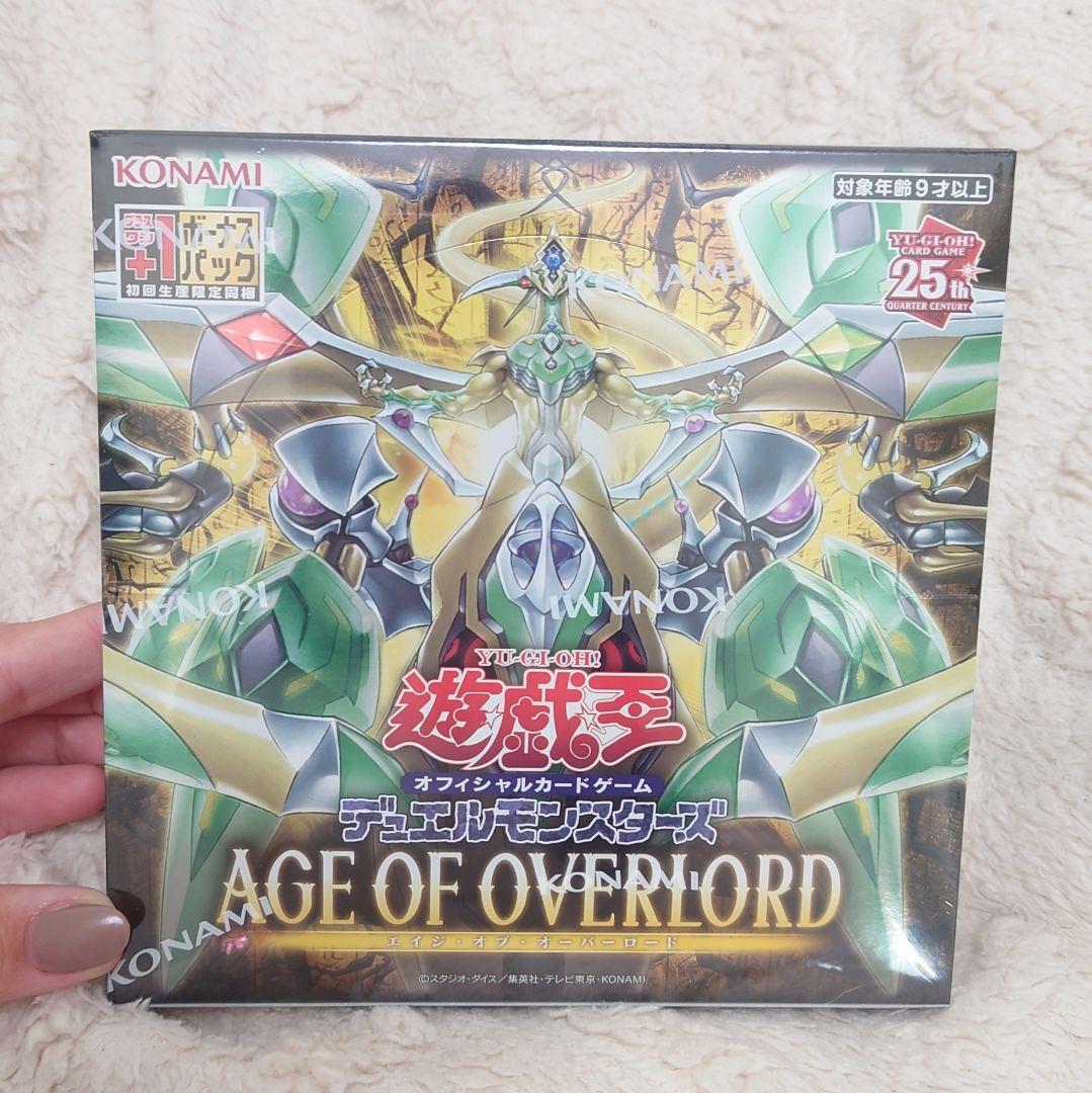 遊戯王AGE OF OVERLORD 4BOX シュリンク付き