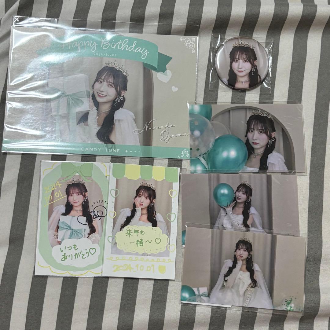 CANDY TUNE 小川奈々子 生誕記念2024ラッフルくじ 7点まとめ売り