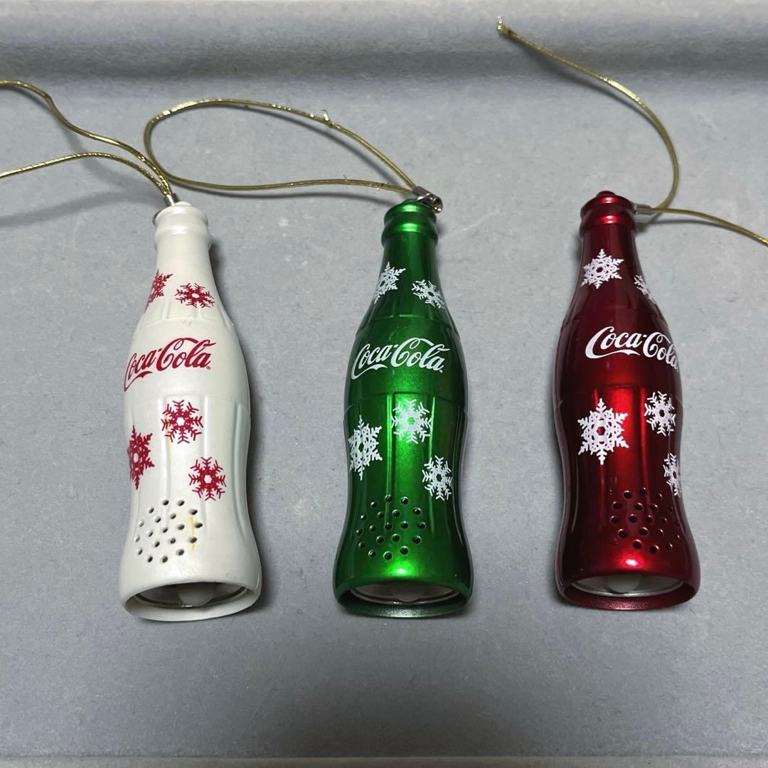 コカコーラ クリスマス オーナメント 非売品 ベル サンタ トナカイ