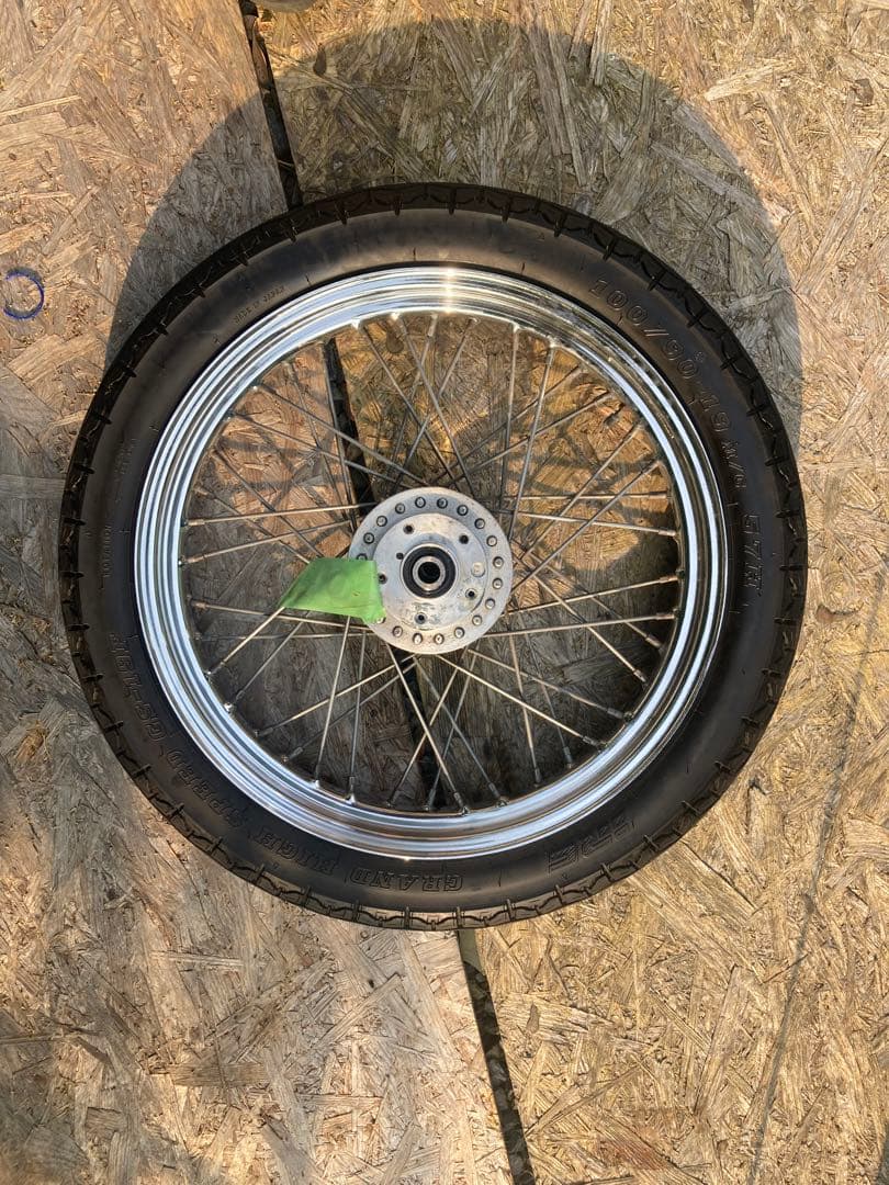 19インチスポークホイール タイヤセット ハーレーダビッドソン