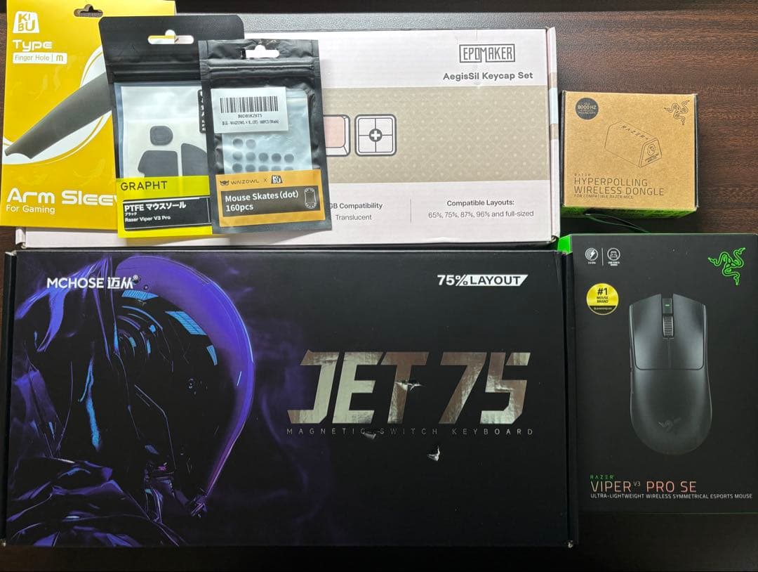 Razer Viper V3 Pro SE MCHOSE JET75 - メルカリ