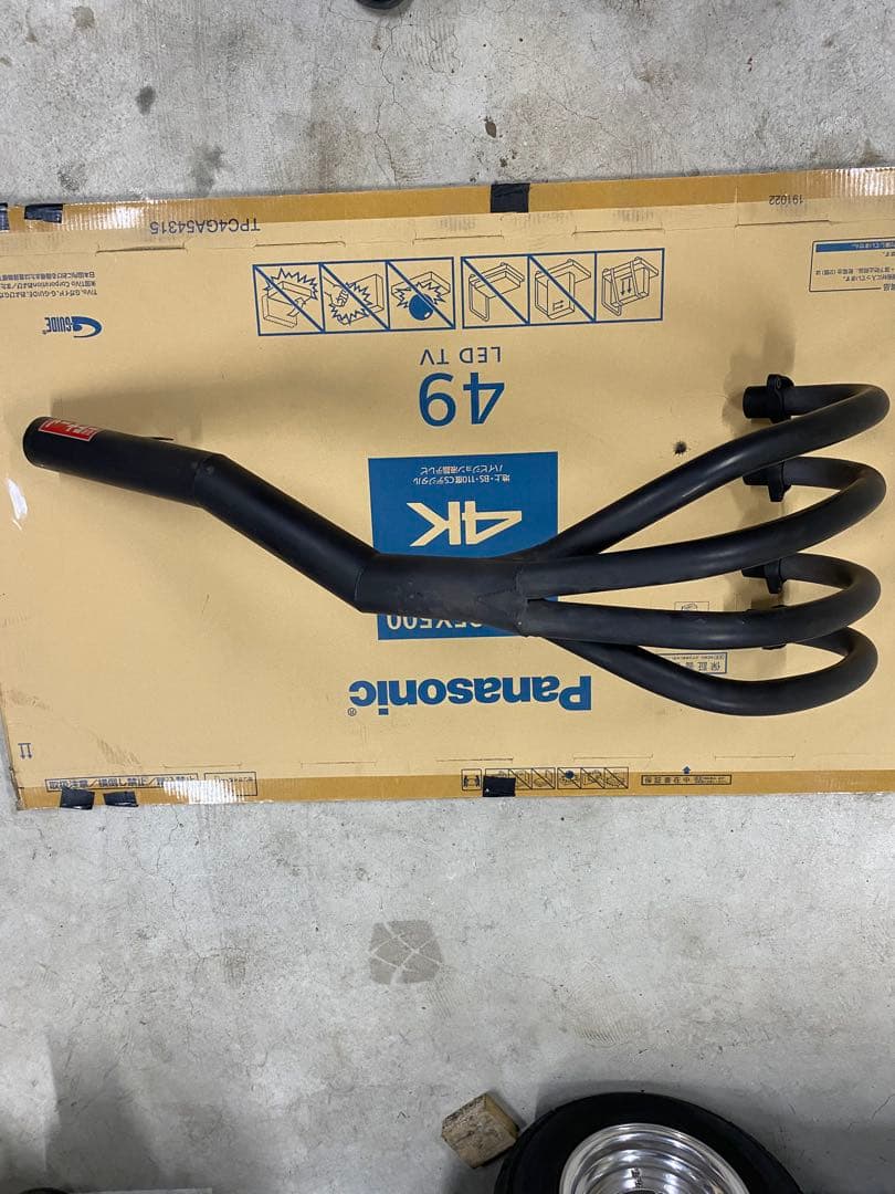 z1 z2 初期手曲げ 東京鉄管 昭和アナログ マフラー トーキョー鉄管刻印