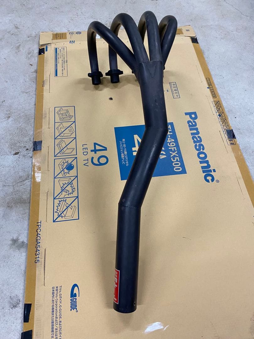 z1 z2 初期手曲げ 東京鉄管 昭和アナログ マフラー トーキョー鉄管刻印