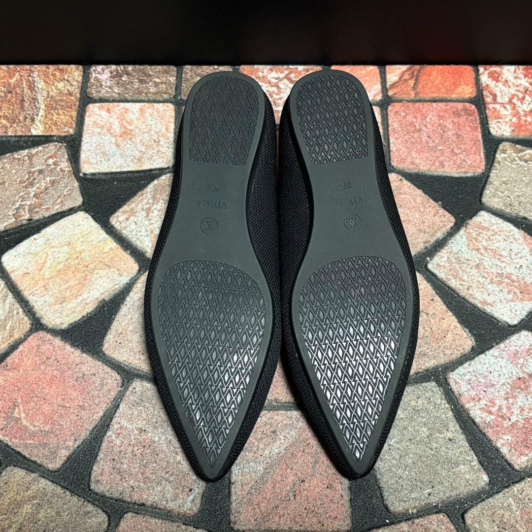 【新品】VIVAIA Aria フラットシューズ 24.5cm ポインテッドトゥ