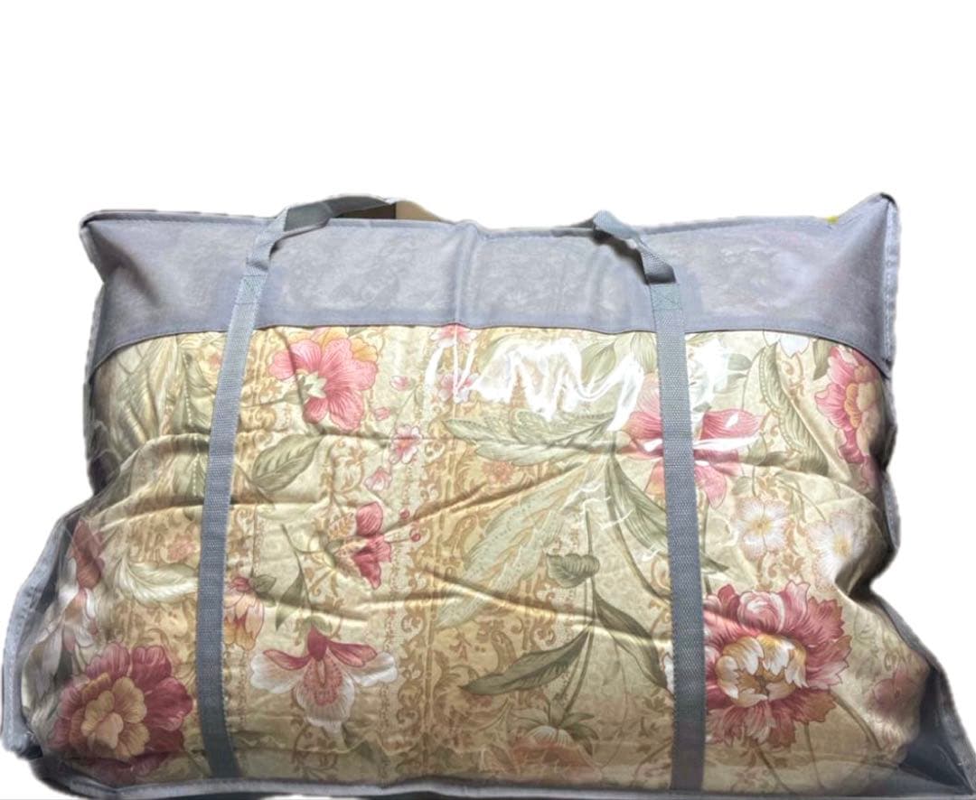 ハンガリー産ホワイトダック羽毛布団 ダブル ロイヤルゴールド 清潔美