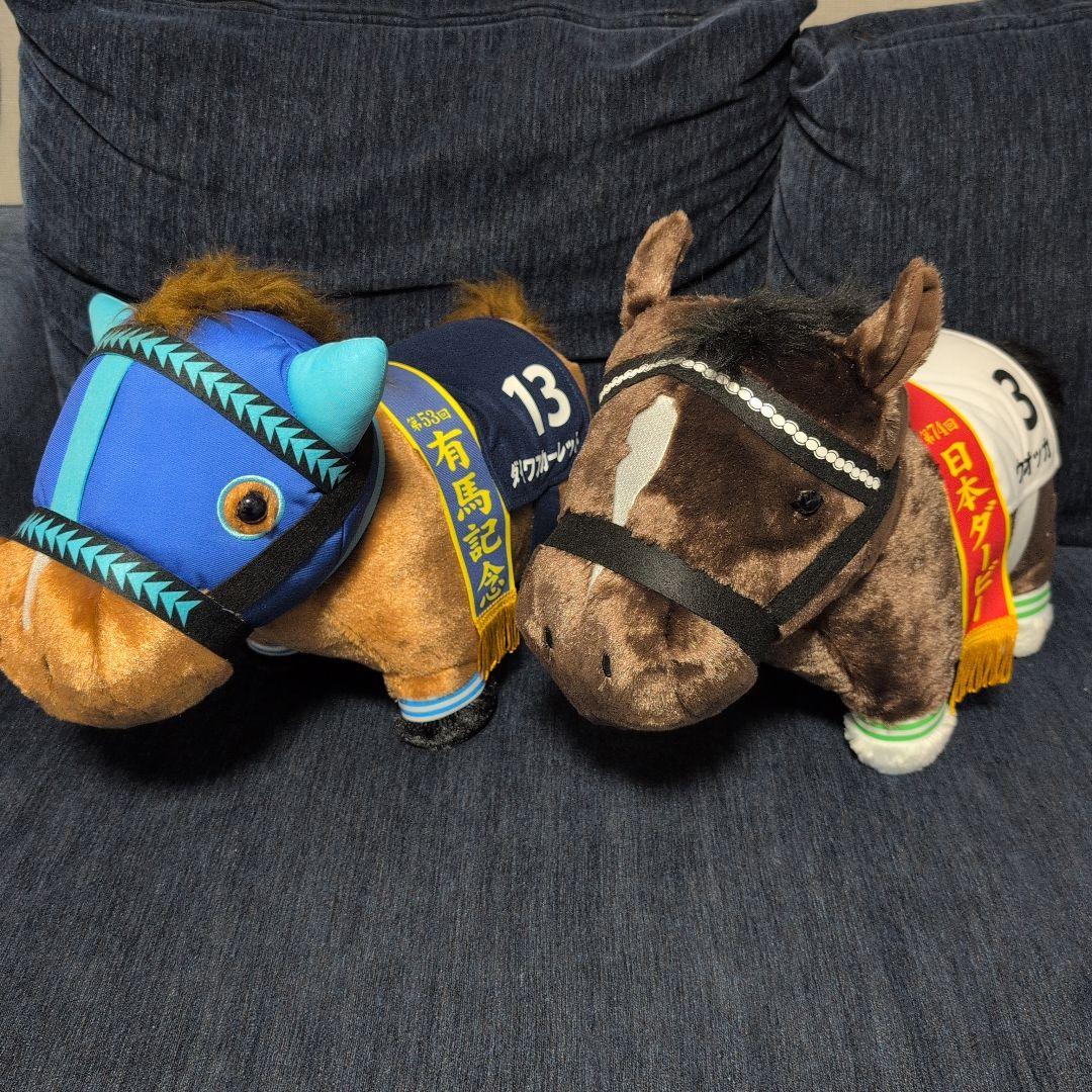 ダイワスカーレット ウオッカ ぬいぐるみセット - メルカリ