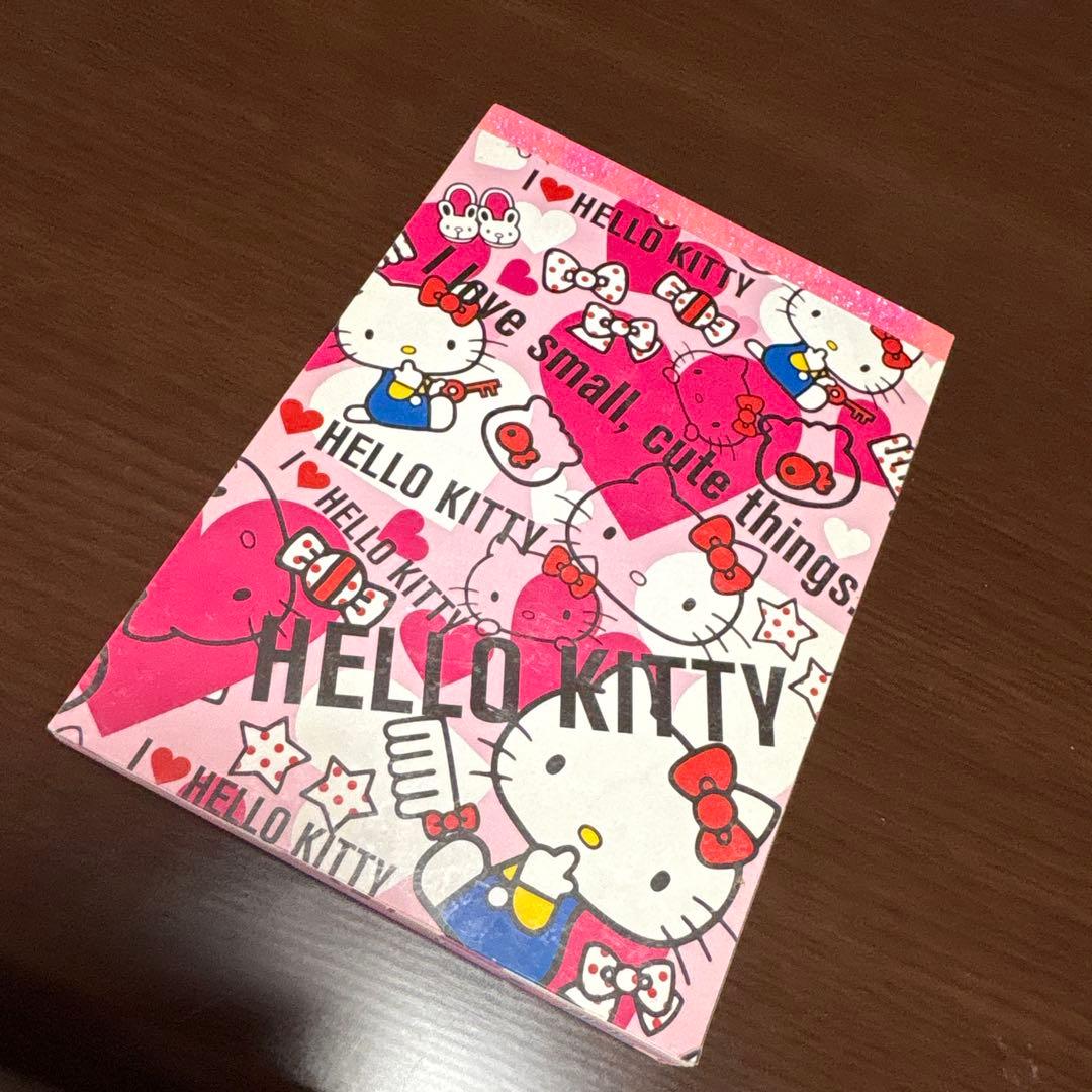 ハローキティメモ帳 2009商品 平成レトロ - メルカリ