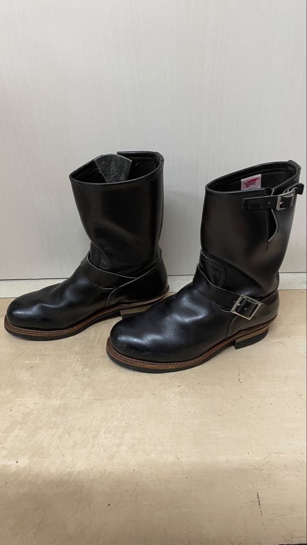 9.5EE レッドウィング2268エンジニアブーツ03年製 PT99 羽タグ